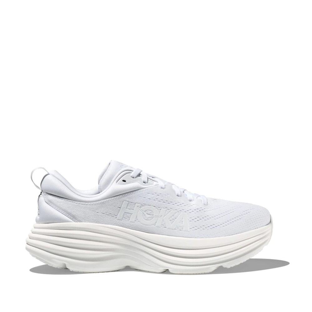 Hoka Bondi 8 in White - 6.0